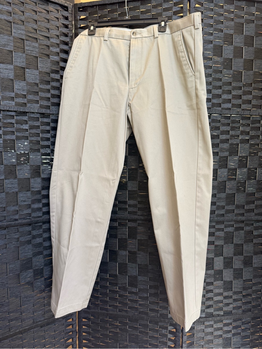 Men's Classic Beige Chino Pants